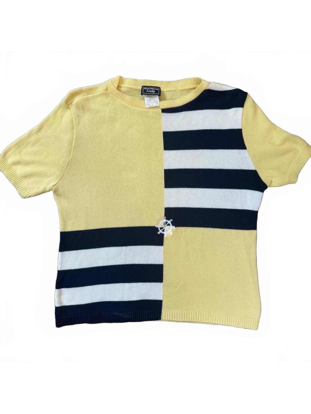 Southern Lady "Ahoy" Nautical Large top